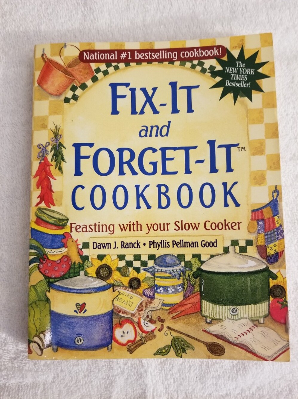 Fix-It and Forget-It Cookbook Ranck Pellman Good Paperback Book